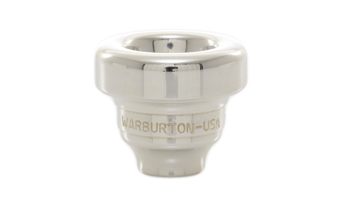 Warburton 3SV Trumpet Mouthpiece Top - Silver Plated Brass