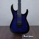 ESP USA M-II DX Electric Guitar - Dark Blue Sunburst - #US24203 - Mint, Open Box
