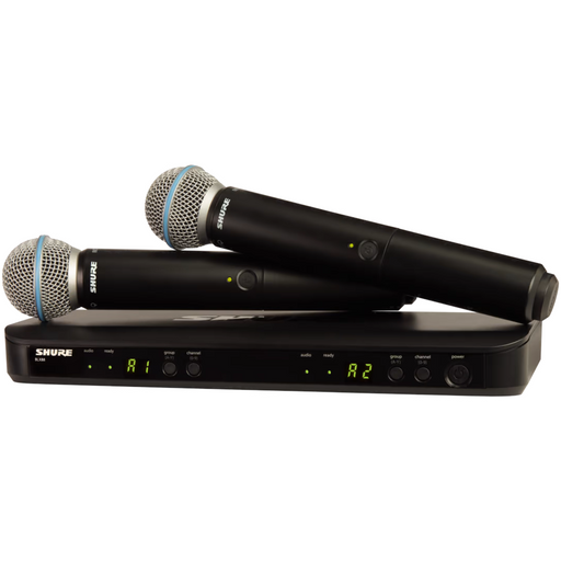 Shure BLX288/B58 Wireless Dual Vocal System with BETA 58A - H10 Band