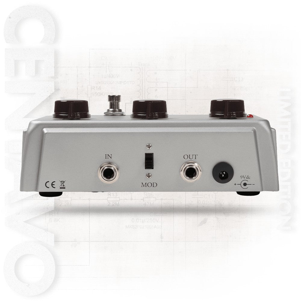 Warm Audio WA-CVS Centavo Limited-Edition Silver Overdrive Guitar Effects Pedal