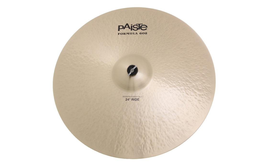 Paiste 24" Formula 602 Modern Essentials Ride Cymbal - New,24 Inch