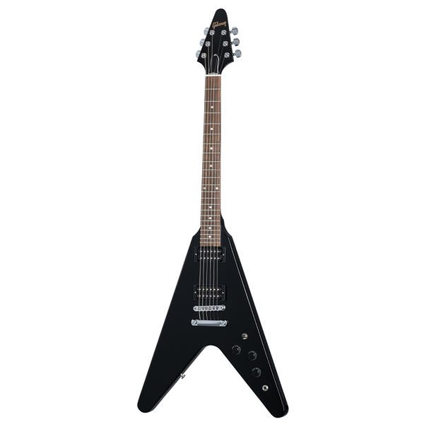 Gibson 80s Flying V Electric Guitar - Ebony – Chuck Levin's
