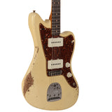 Fender Custom Shop 62 Jazzmaster Heavy Relic Guitar - Aged Vintage White - CHUCKSCLUSIVE - #R120927