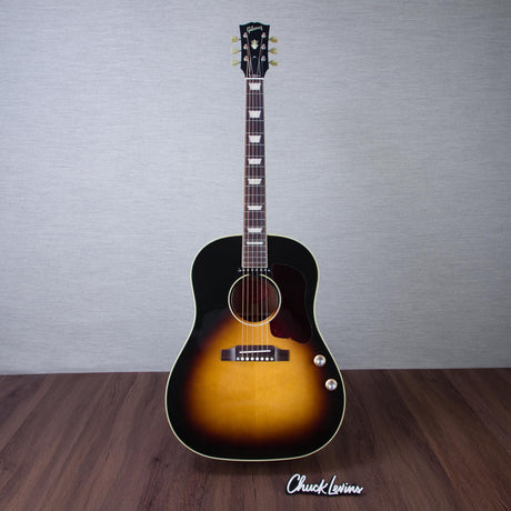 Gibson J160-E Original Mahogany/Spruce Acoustic Electric Guitar - Vintage Sunburst - #23395018