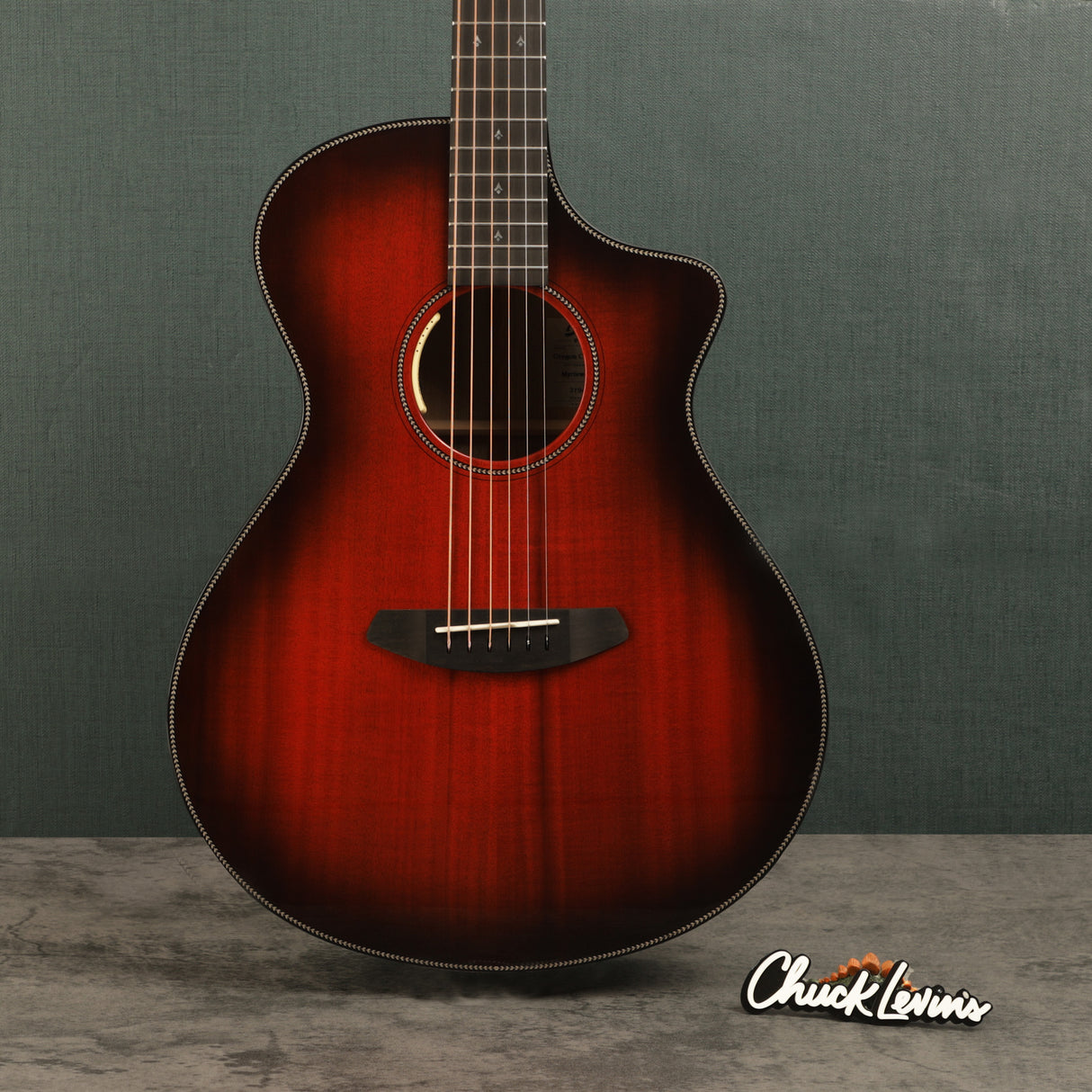 Breedlove Oregon Concert CE LTD Acoustic Electric Guitar - Ember - #27949