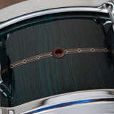 Tama Star Bubinga 6.5x14 Snare Drum - Dark Green Cordia