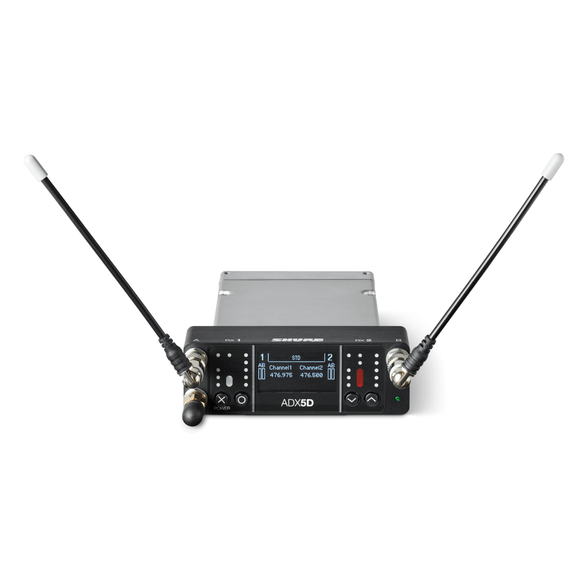 Shure ADX5D=-A Axient 2-Channel Portable Wireless Receiver - Mint, Open Box