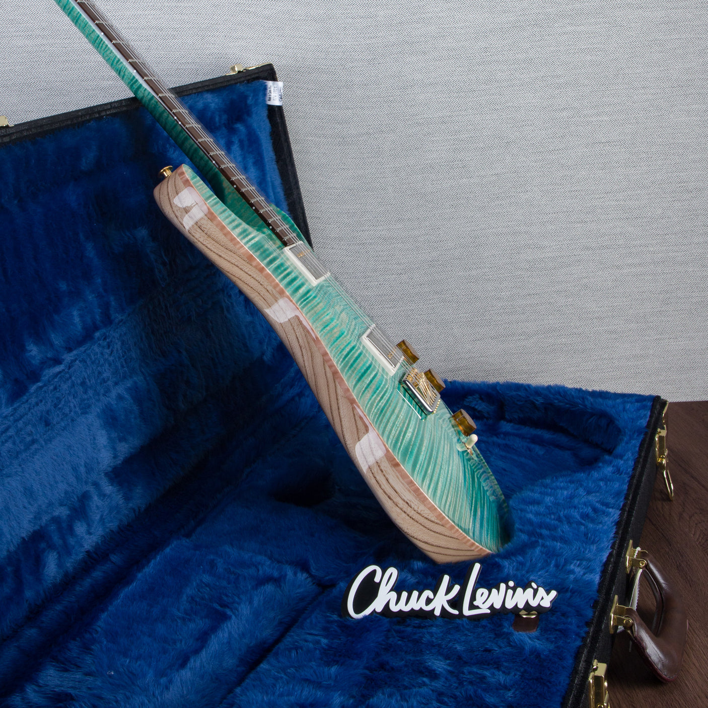 PRS Wood Library DGT Electric Guitar - Private Stock Bahamian Blue Finish - CHUCKSCLUSIVE - #240385600 - 2024