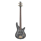 Ibanez SR300EDXBZM Electric Bass Guitar - Black Ice Frozen Matte