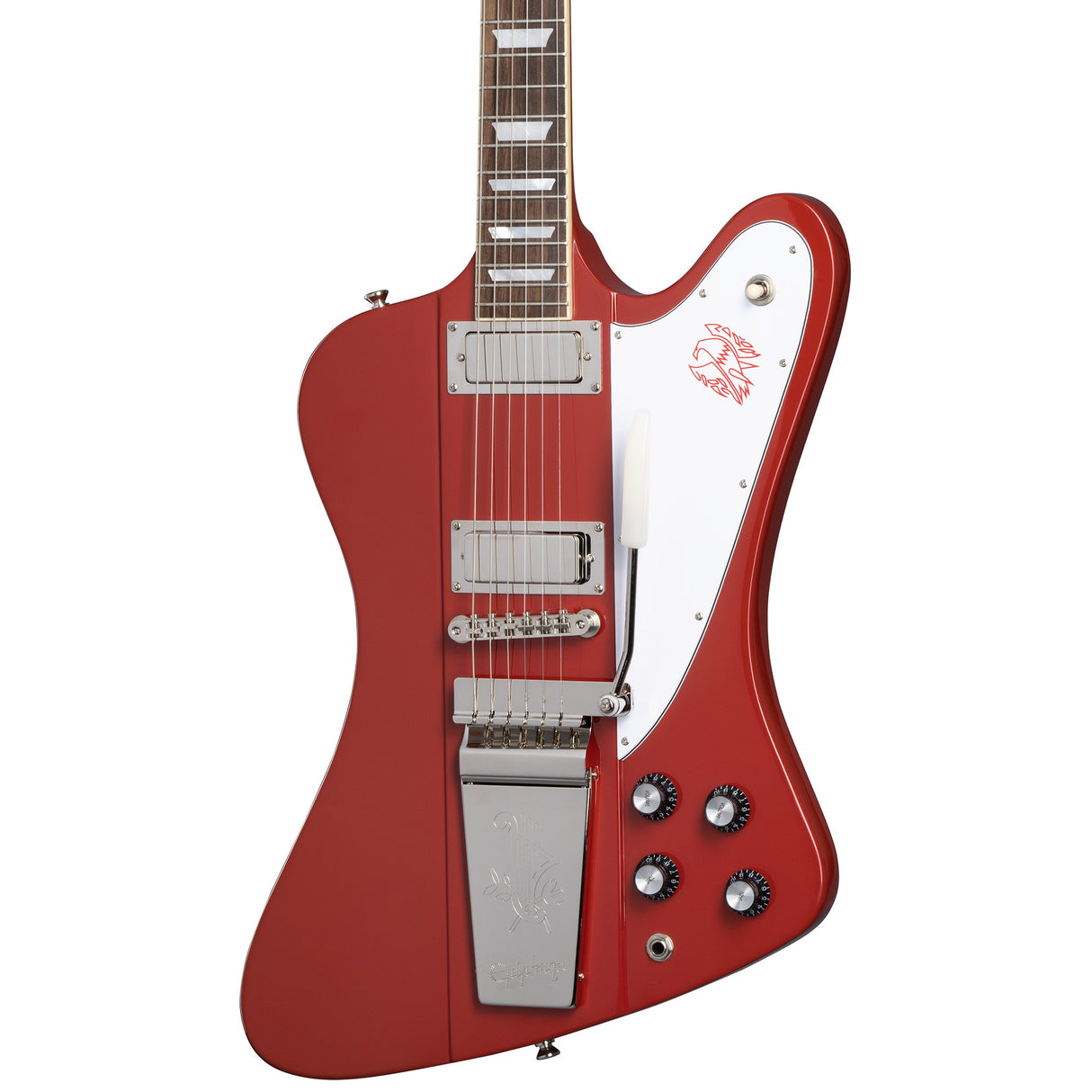Epiphone 1963 Firebird V Electric Guitar - Ember Red - Mint, Open Box