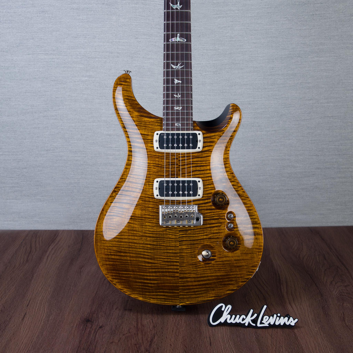 PRS Custom 24-08 10-Top Custom Color Electric Guitar - Orange Tiger - #250416897