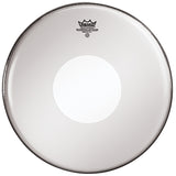 Remo 14" Smooth White Controlled Sound Drum Head With White Dot