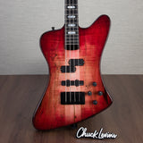 Spector USA Custom NS-2X Bass Guitar - Fire Blackburst - #033
