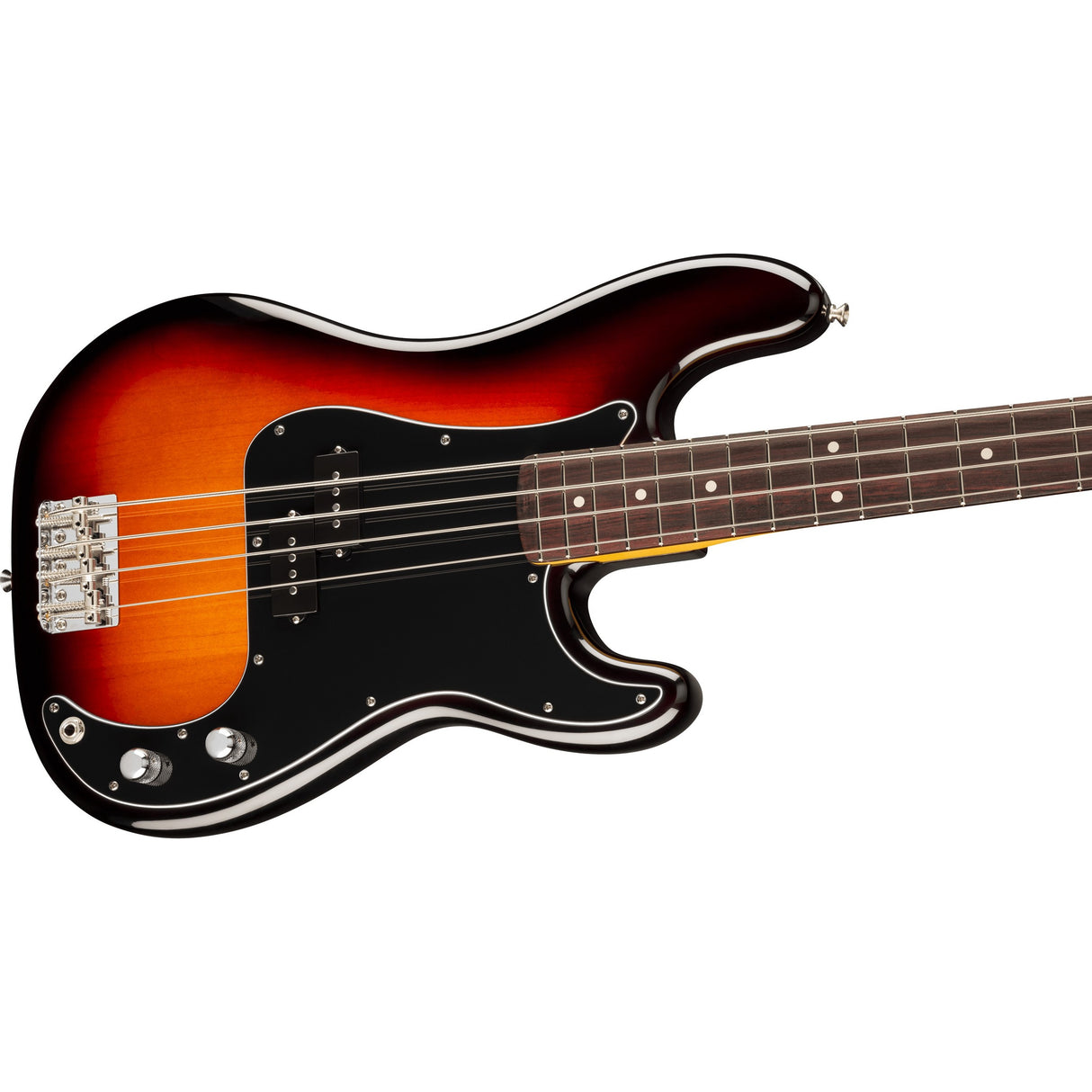 Fender American Professional Classic Precision Electric Bass Guitar, Rosewood Fingerboard - 3 - Color Sunburst