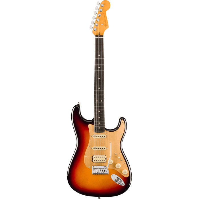 Fender American Ultra II Stratocaster HSS Electric Guitar, Ebony Fingerboard - Ultraburst