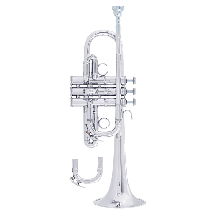 Bach ADE190S Stradivarius Artisan Eb/D Trumpet Outfit - Silver Plated - New