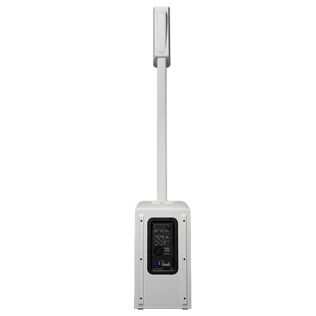QSC KC12-WH 3000-Watts Active 3-Way Column Loudspeaker System - White - Mint, Open Box