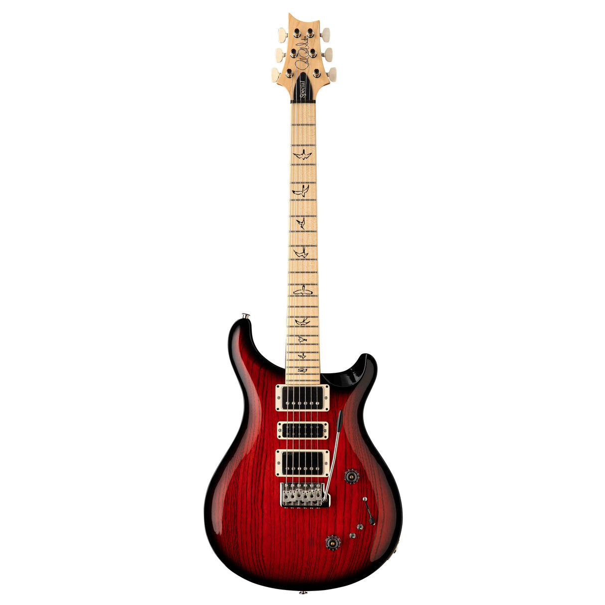 PRS Swamp Ash Special Electric Guitar, Maple Fingerboard - Scarlet Smokeburst