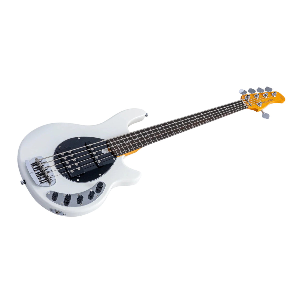 Sire Marcus Miller Z7 5-String Bass Guitar, Ebony Fingerboard - Antique White
