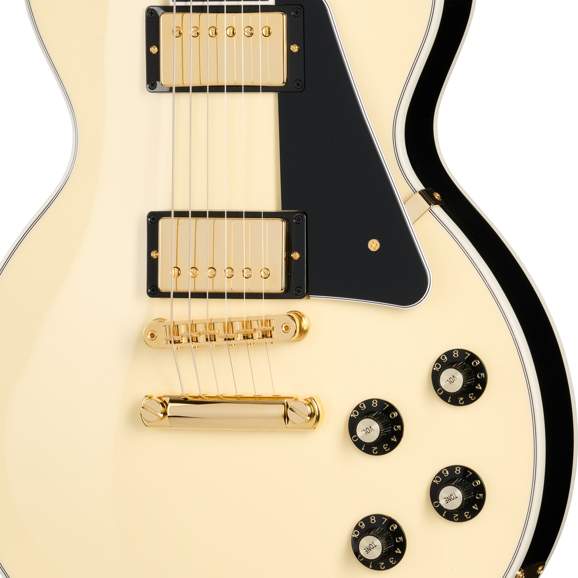 Gibson Les Paul Custom 70s Reissue Electric Guitar - Buttercream