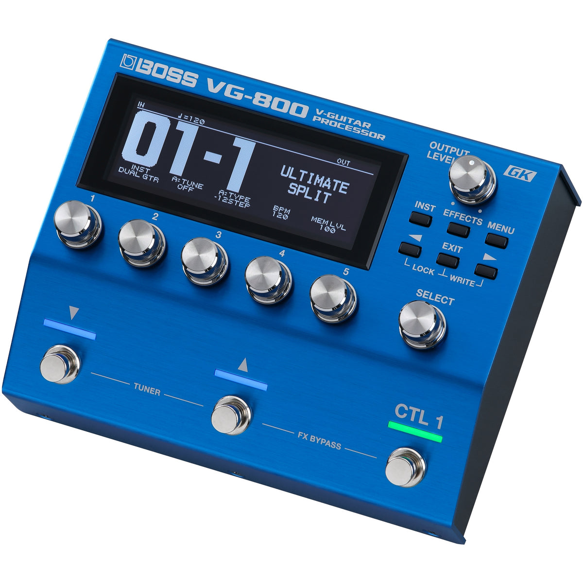 BOSS VG-800 V-Guitar Processor Effects Pedal - Mint, Open Box