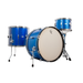 C&C Drums Player Date II Big Band 3-Piece Shell Pack - Blue Sparkle Wrap