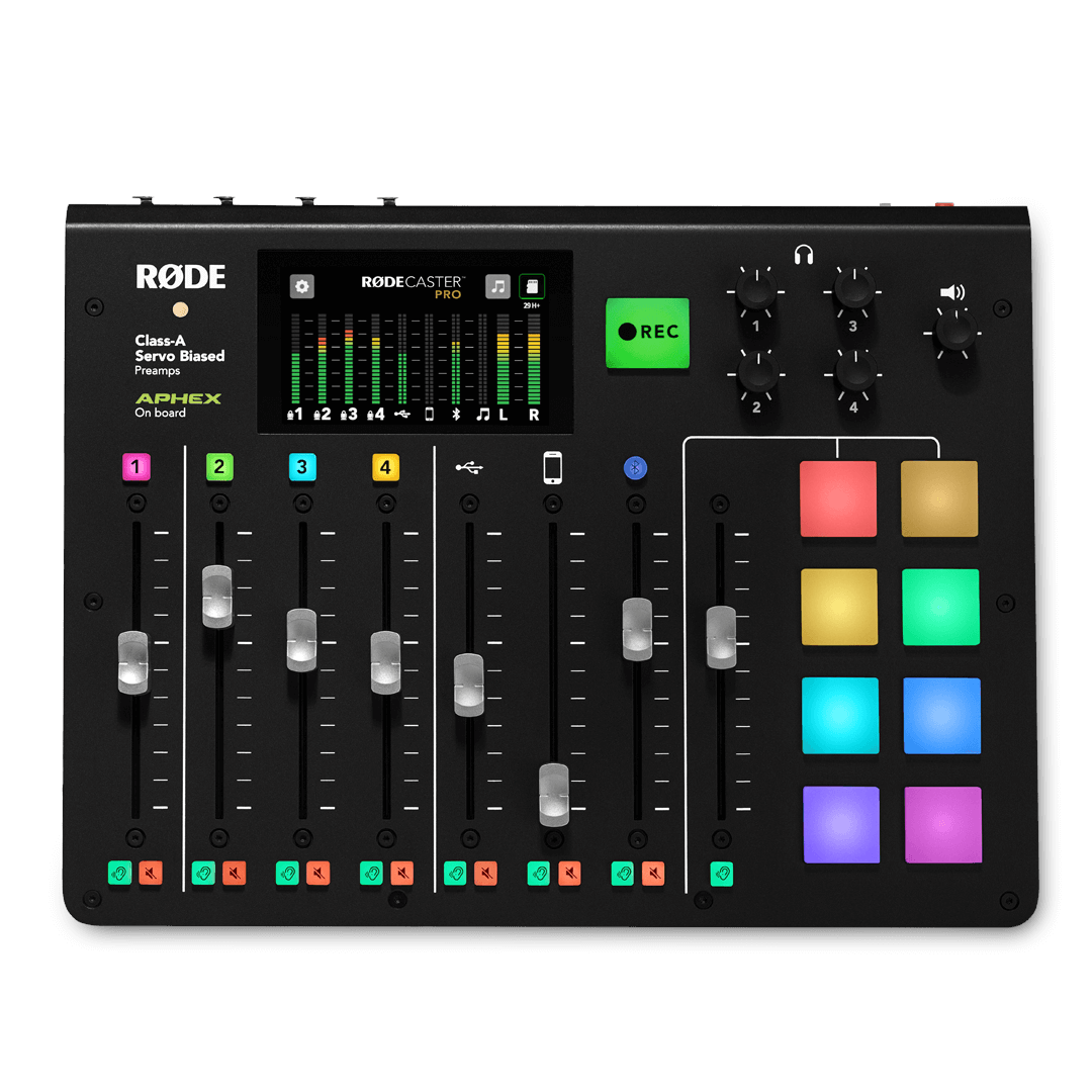 Rode Master Rode RODECaster Pro Podcast Production Studio – Chuck Levin's ...