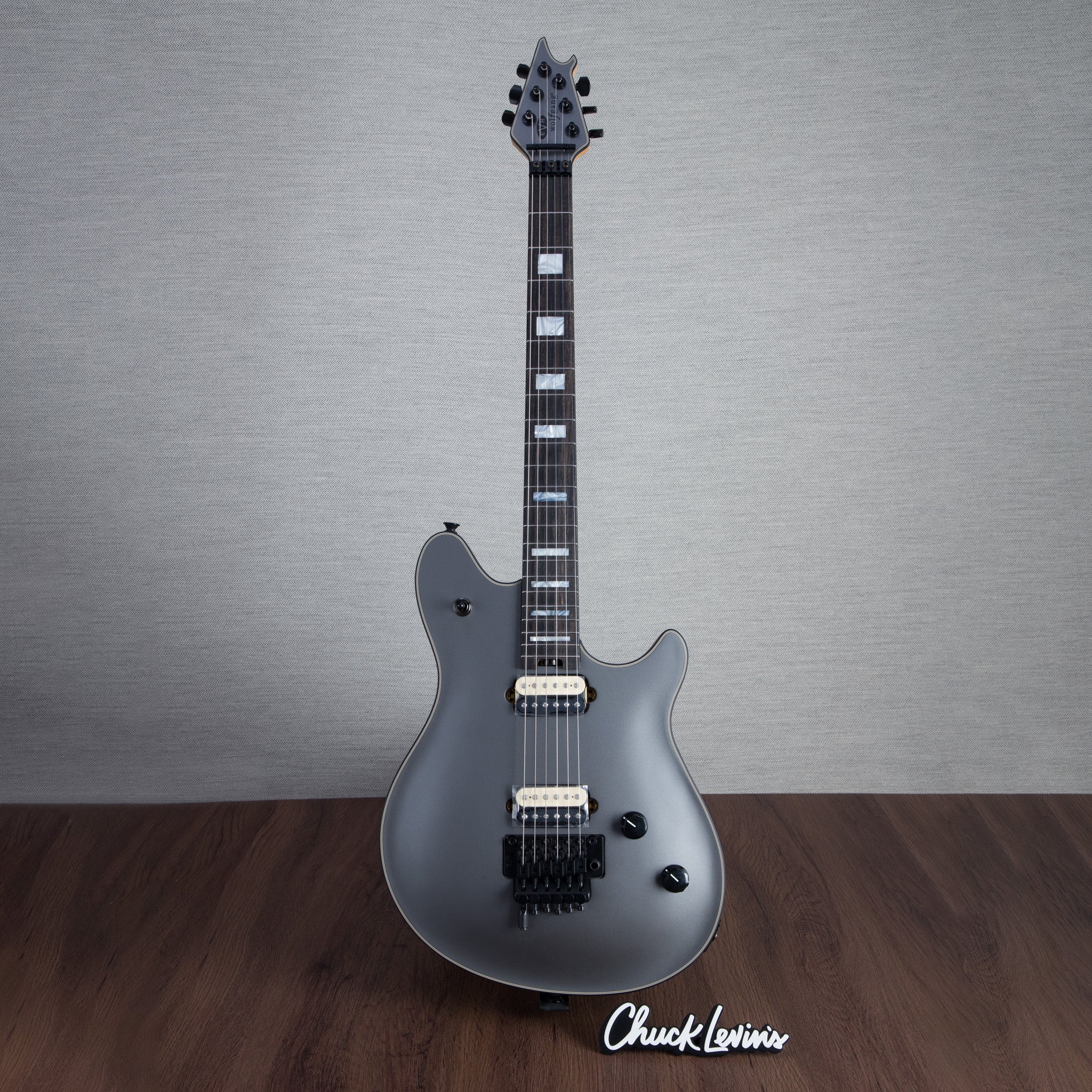 EVH Wolfgang USA, Ebony Fingerboard Electric Guitar - Stealth Grey