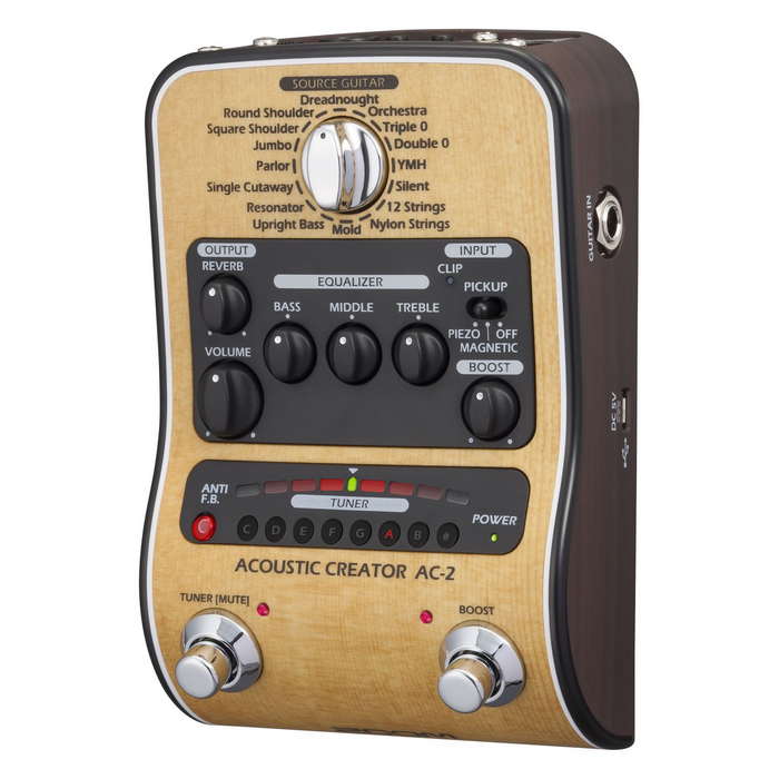 Zoom AC-2 Acoustic Creator Enhanced Direct Box