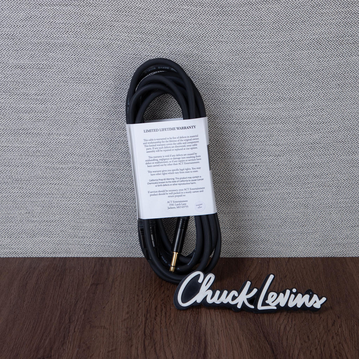 Chuck Levins LGXF-15-WM 15-Foot Balance LGX Cable - XLRF to TRSM