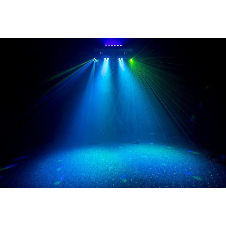 Colorkey Partybar FX Compact All in One Lighting Package with Stand and Bag
