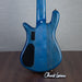 Spector Euro6LT Poplar Burl Bass Guitar - Faded Light Blue - #]C121SN 21052