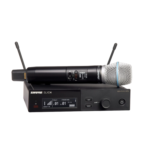 Shure SLXD24/B87A Wireless Microphone System - J52 Band