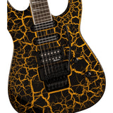Jackson X Series Soloist SL3XDX HSS Electric Guitar - Yellow Crackle - New