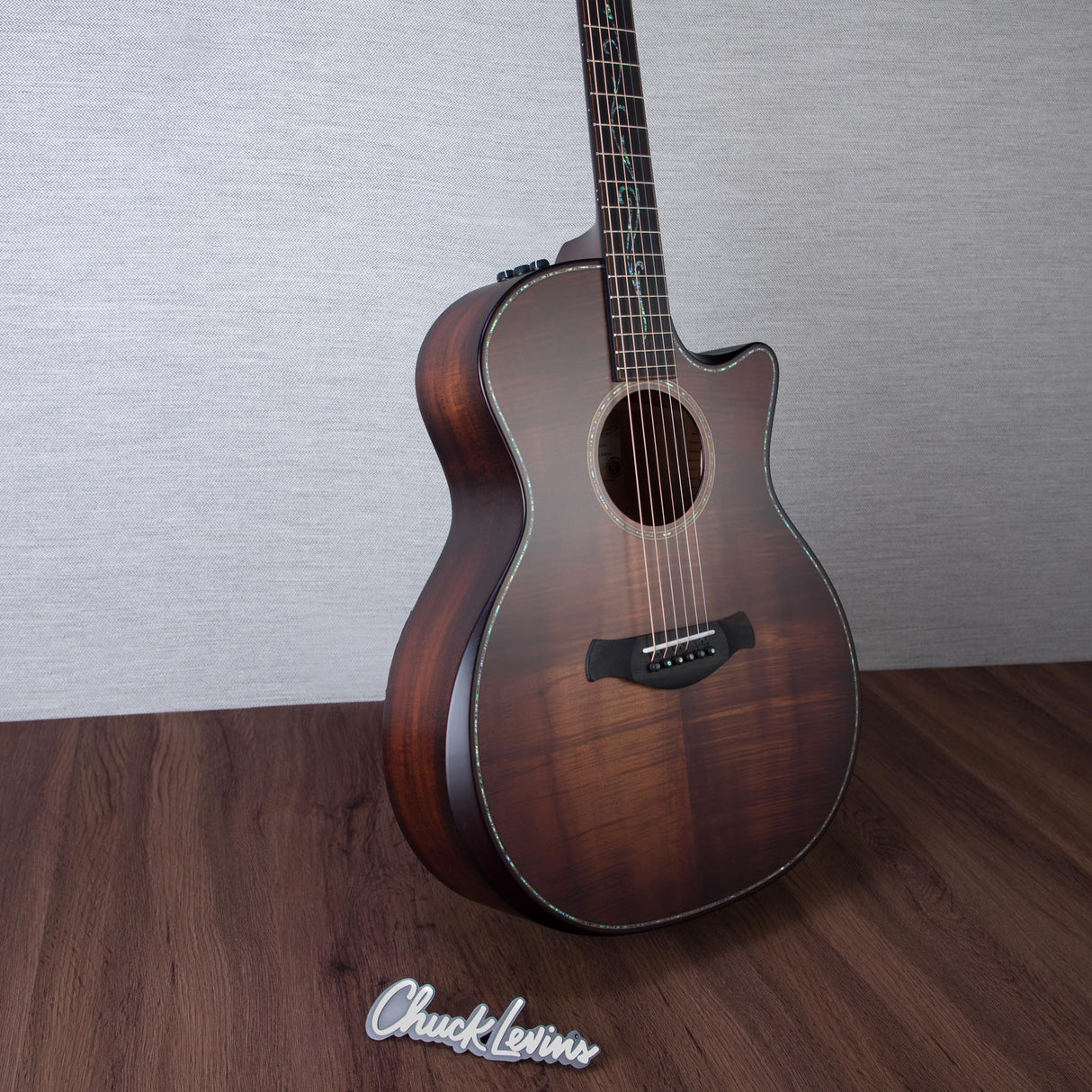 Taylor Builder's Edition K24ce Hawaiian Koa Acoustic Electric Guitar - Kona Burst - #1208304095