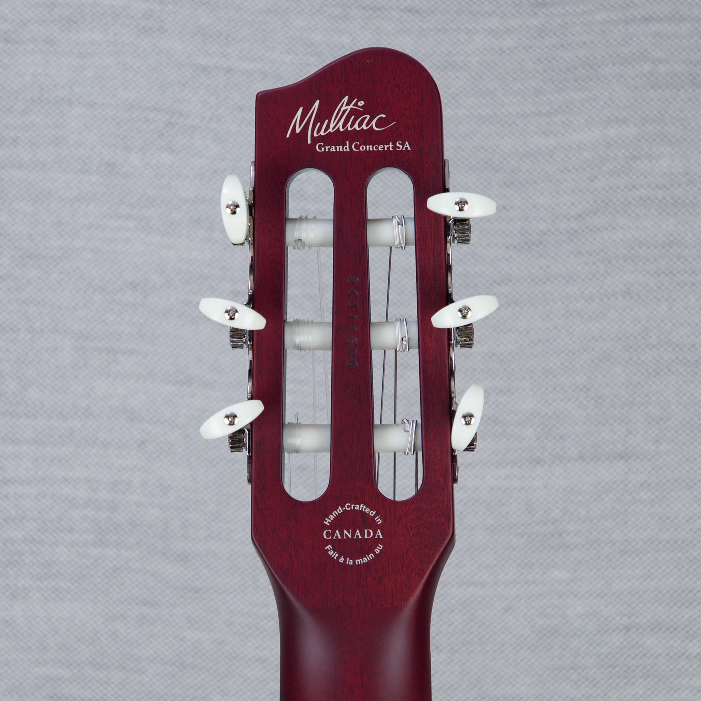 Godin MultiAc Grand Concert SA Nylon String Acoustic-Electric Guitar - Trans Black - CHUCKSCLUSIVE - #24311096