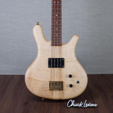 Spector USA Limited Edition SB-1 Lightly Figured Maple Electric Bass Guitar - #49