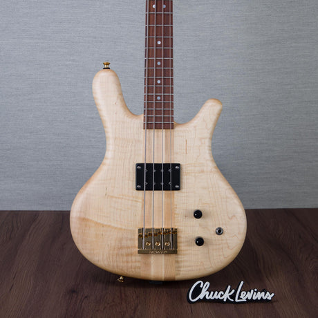 Spector USA Limited Edition SB-1 Lightly Figured Maple Electric Bass Guitar - #49
