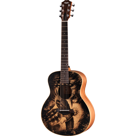 Taylor Special Edition Guitars 4 Vets GS Mini Americana Sapele/Spruce Acoustic Electric Guitar