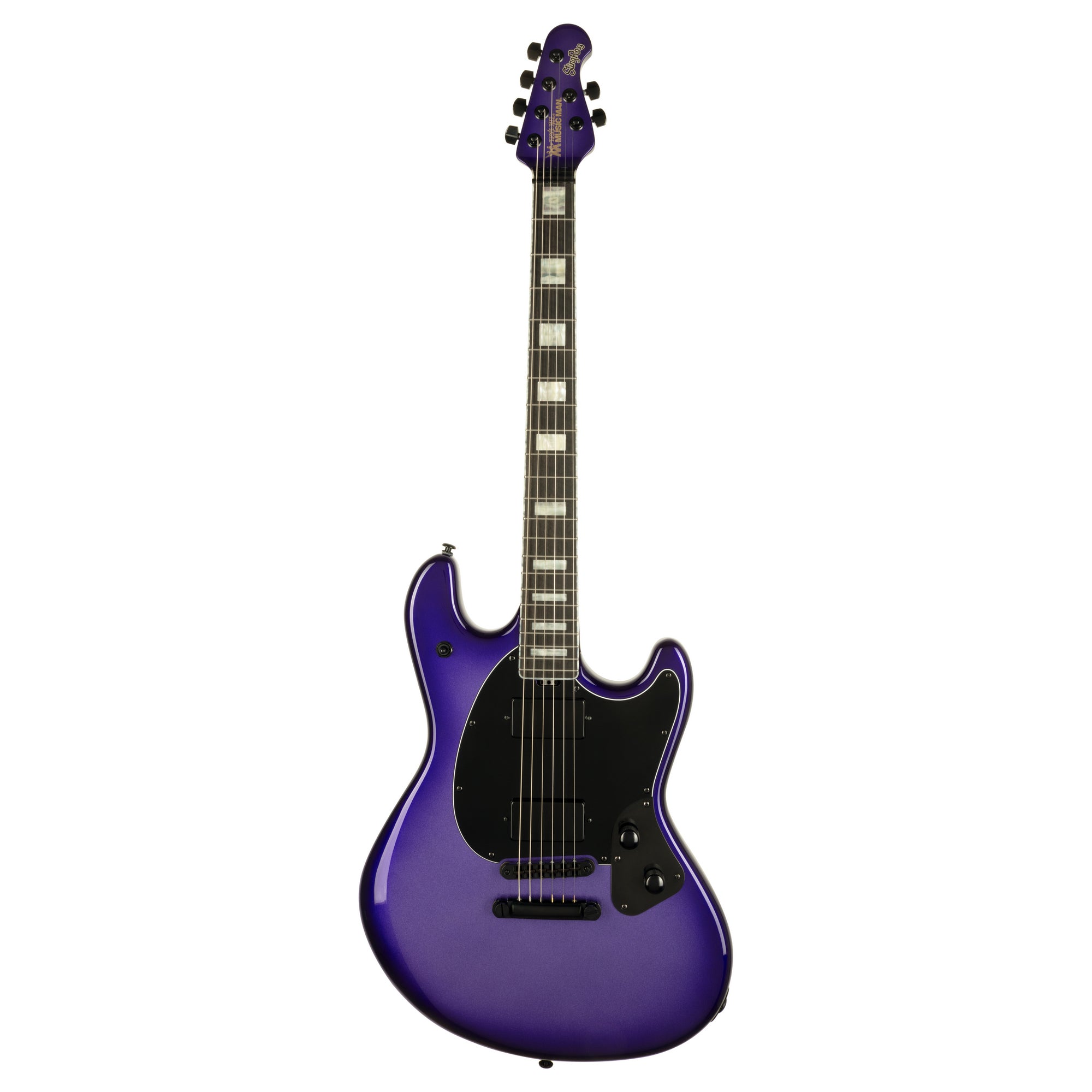 Music Man BFR StingRay HT Electric Guitar - Plum Crazy – Chuck