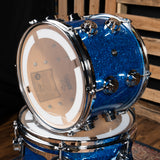 DW Collector's Standard Maple 4-Piece Shell Pack, 22-Inch Kick - Blue Glass