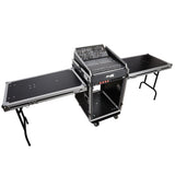 ProX T-16MRSS13ULT Universal 19 Rack-mount Mixer with 13U Top and 16U Front with 2 Side Work Tables