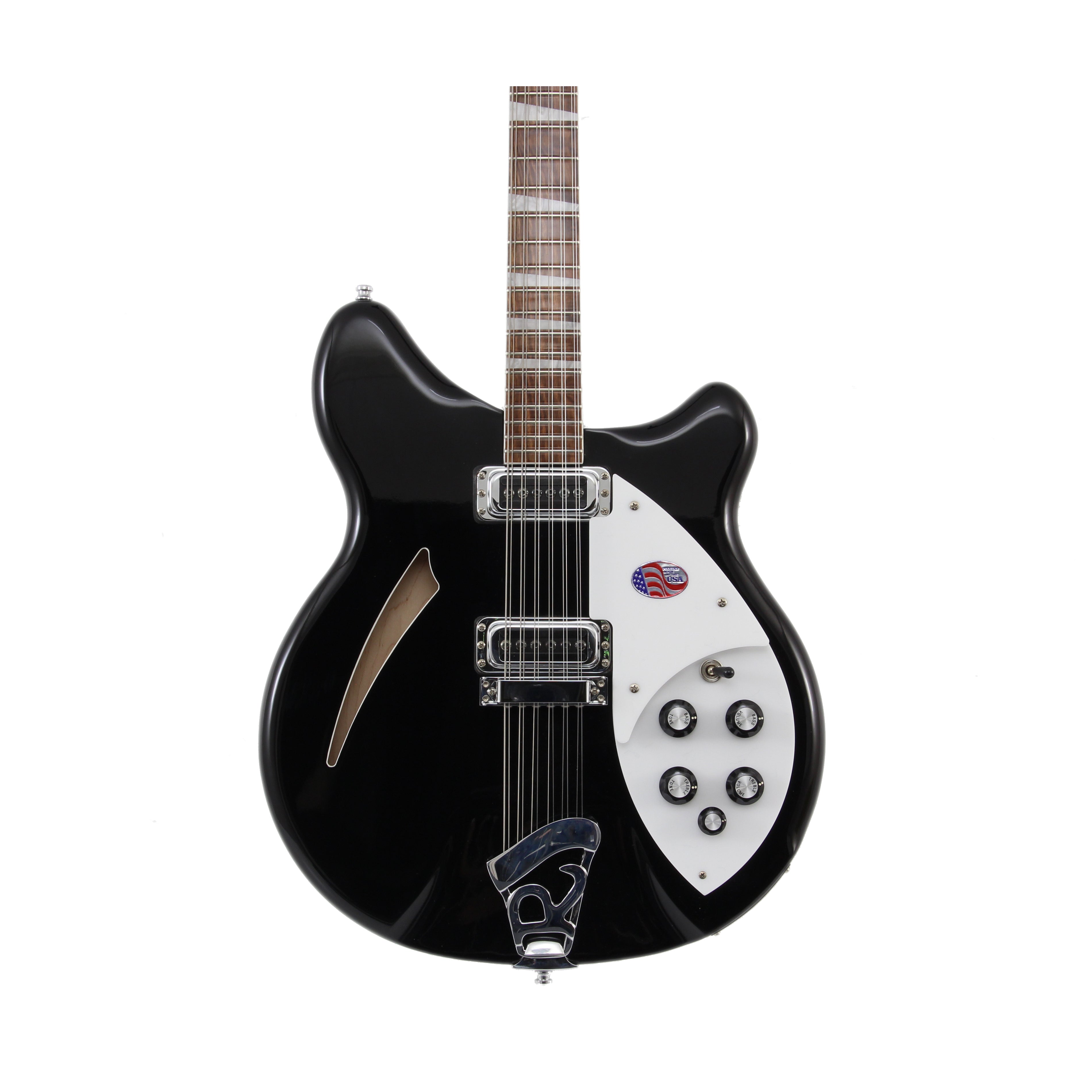 Rickenbacker 360/12 12 String Electric Guitar - Jetglo – Chuck