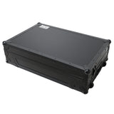 ProX XS-PRIME4WLTBL ATA Flight Case For Denon PRIME 4 G2/PRIME 4 MK2 DJ Controller with Laptop Shelf 1U Rack Space and Wheels - Black