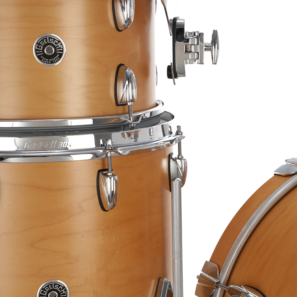 Gretsch Brooklyn 4-Piece Shell Pack - Satin Natural