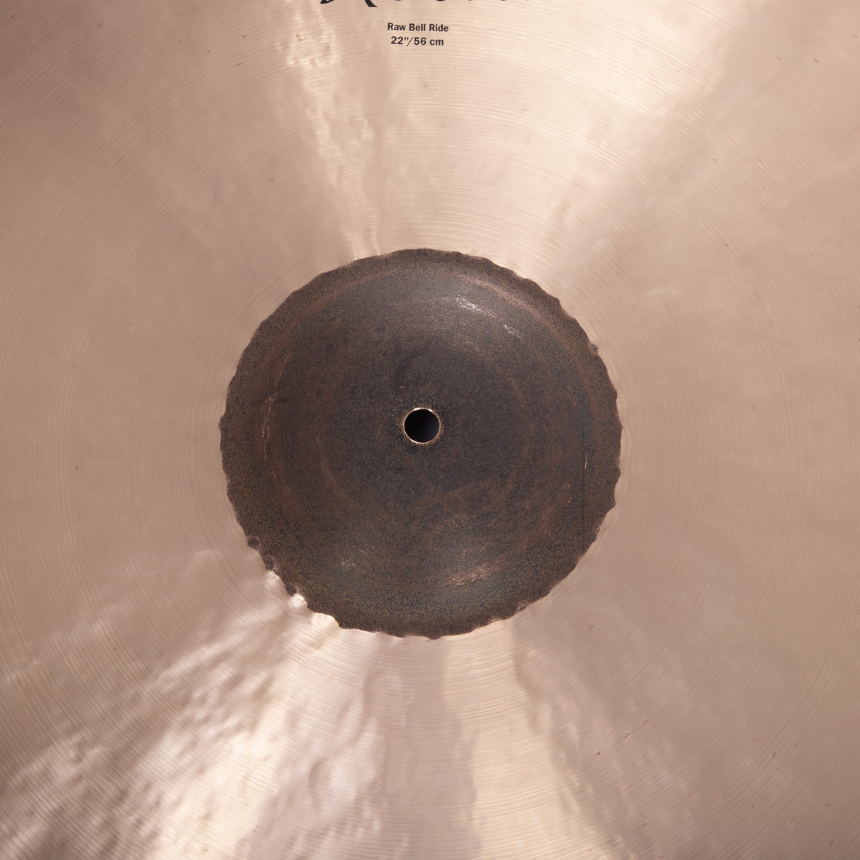 Sabian 40th Anniversary Artisan 22-Inch Raw Bell Ride Cymbal - #143 WEIGHT - 3324G