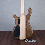 Spector Euro 5 LT Solid Korina Wings 5-String Electric Bass Guitar - Natural Satin - CHUCKSCLUSIVE - #NB23507