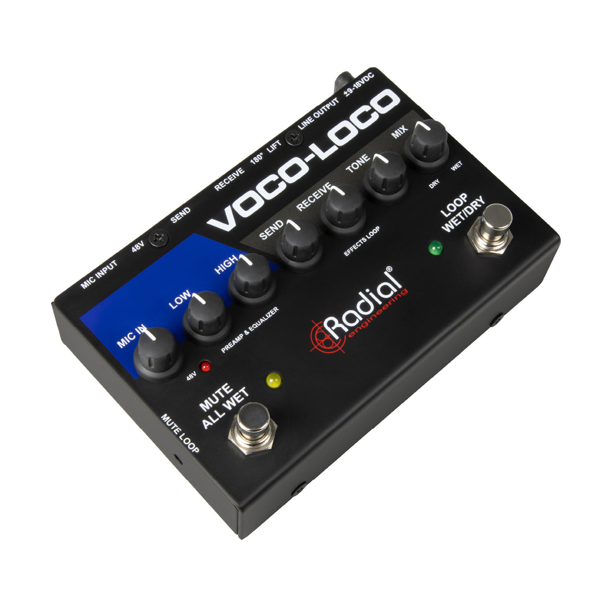 Radial Voco-Loco Mk2 Vocal Effects Switcher