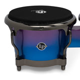 Latin Percussion Tony Succar Signature Bongos - Rainbow with Black Nickel-Plated Hardware