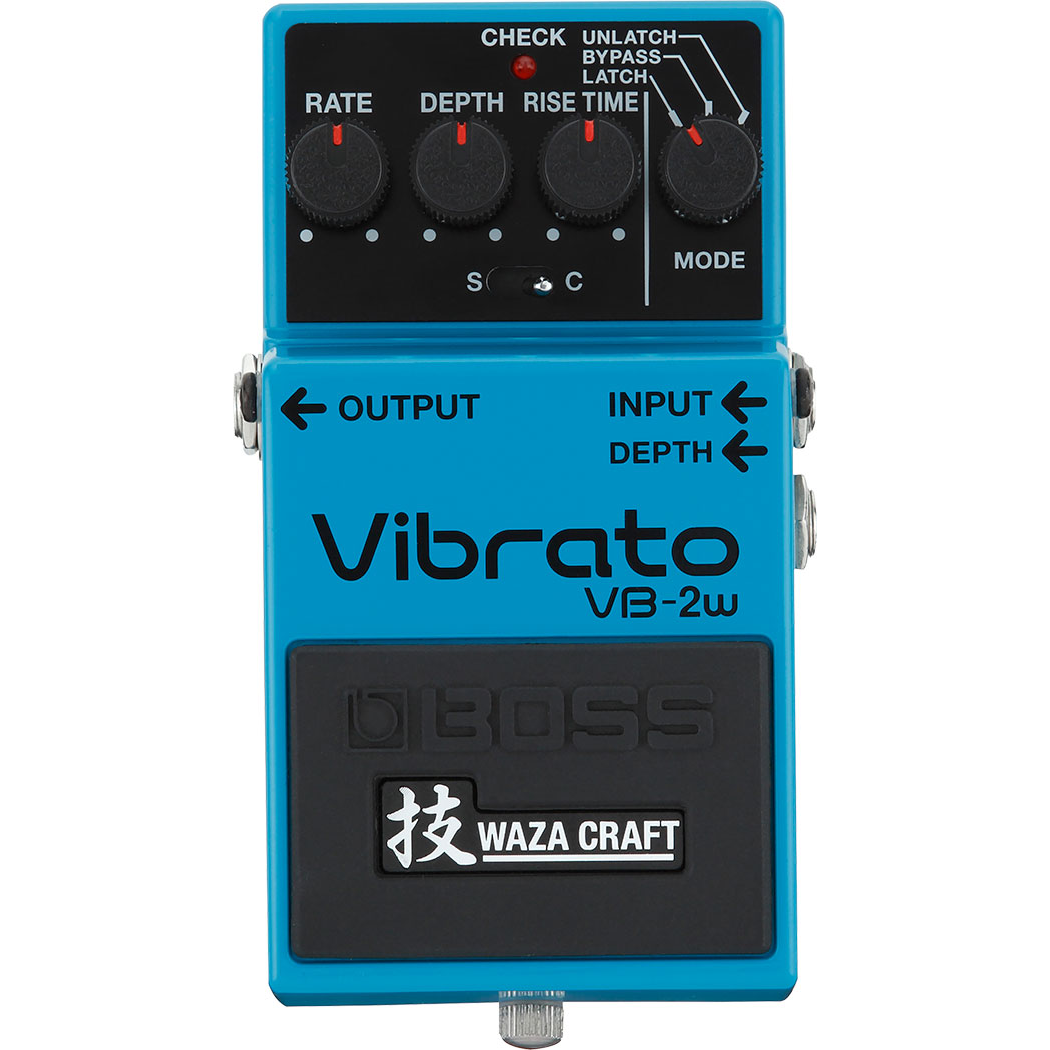 Boss VB-2W Waza Craft Vibrato Pedal - Mint, Open Box